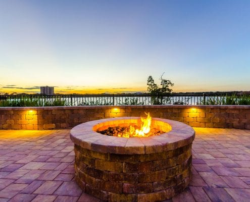 BLG Environmental Services - Fire Pit Installation in Orlando, Florida