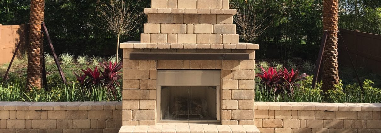 Fire Pit Installation by BLG Environmental Services - professional Hardscape Installation and Hardscape Design in Orlando, Florida