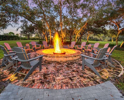 Backyard Hardscape Design by BLG Environmental Services in Orlando, Florida