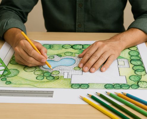 Custom Landscape Design in Orlando Florida at BLG Environmental Services