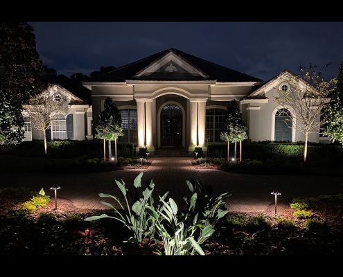 Florida landscape Designs and Landscape Lighting in Orlando Florida by BLG Environmental Services