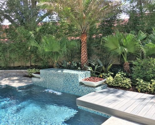 Pool Landscape Design in Orlando Florida by BLG Environmental Services
